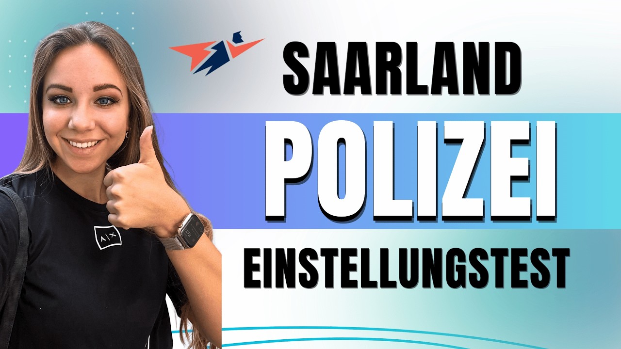 🚓 POLIZEI Saarland Einstellungstest & Karriere | Ausbildung, Studium, Voraussetzungen