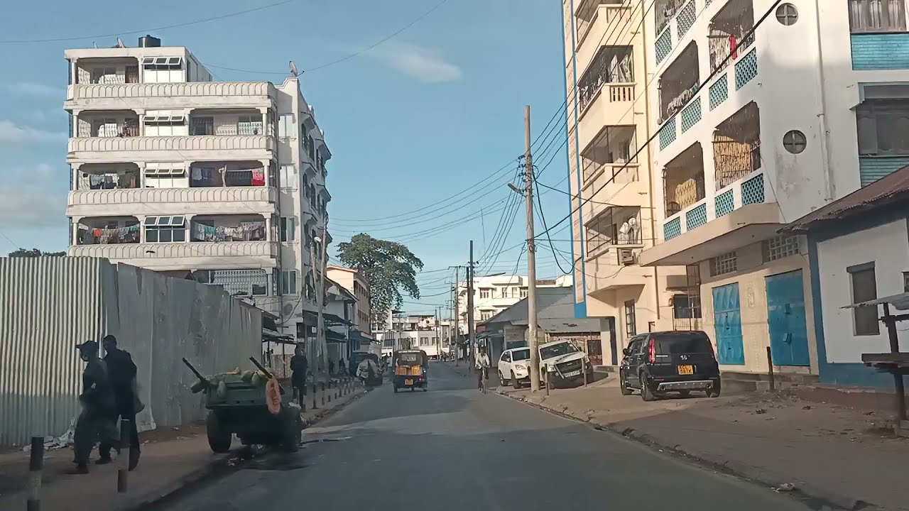 DRIVE WITH ME AROUND MOMBASA TOWN