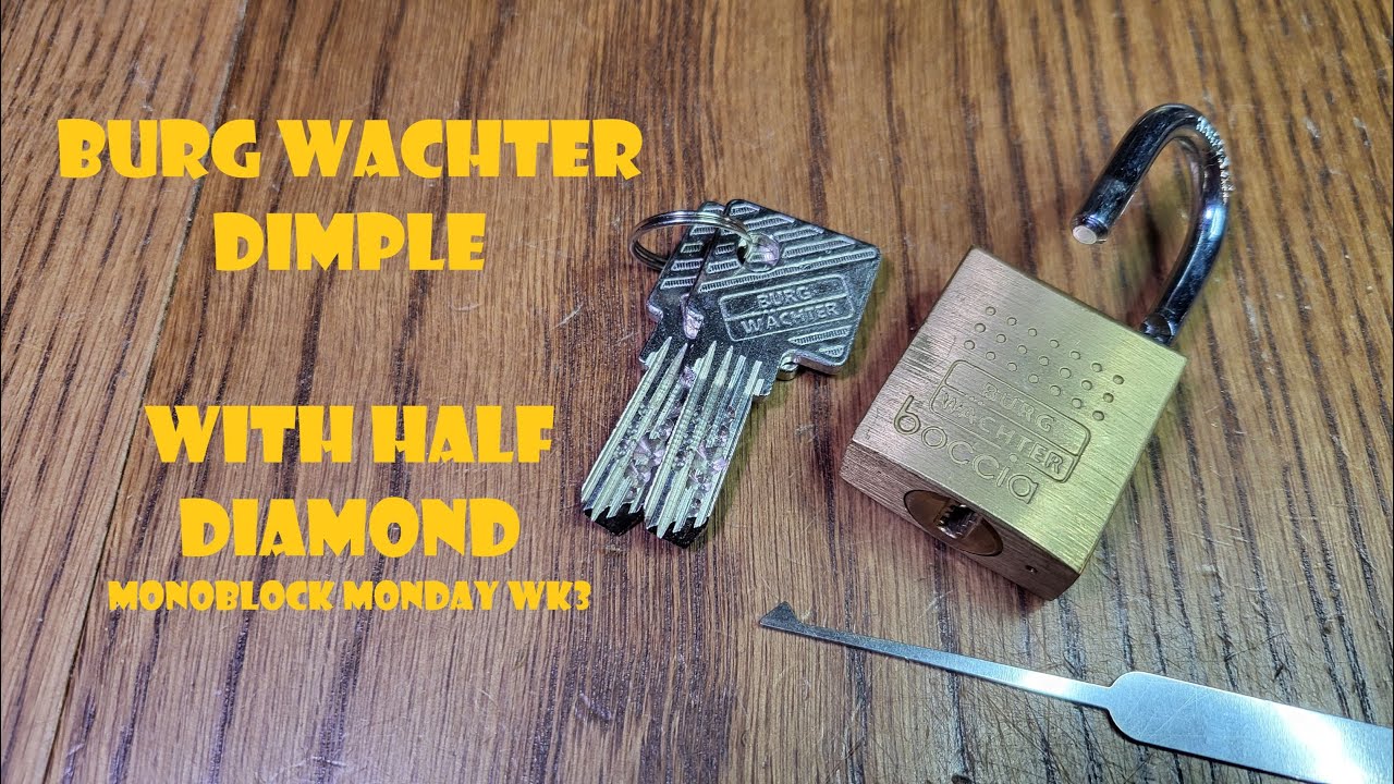 Dimple with a Half Diamond 💎  Burg Wachter Boccia @left_hand_loki  Wk3 Monoblock Monday