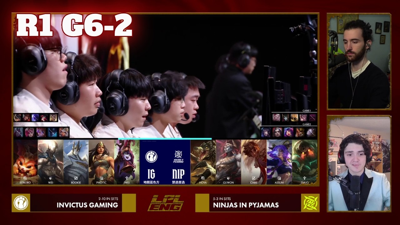 IG vs NIP - Game 2 | Round 1 S16 LPL Winter Playoffs 2026 | Invictus Gaming vs Ninjas in Pyjamas G2