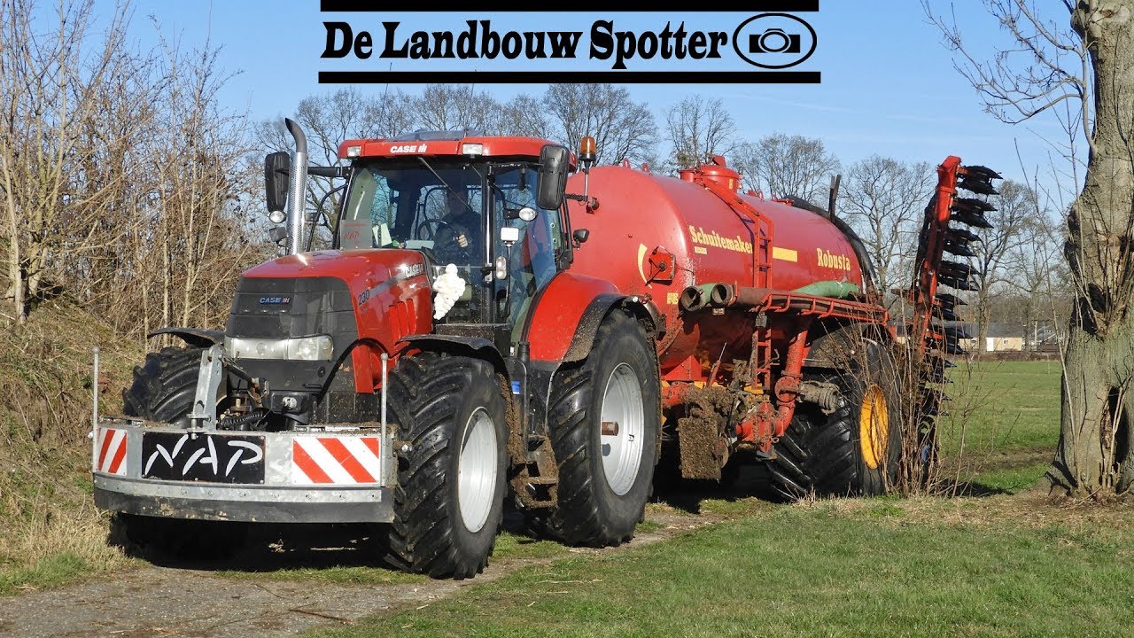 Injecting slurry 2019 | Case CVX 230 + Schuitemaker Robusta | Nap | Lunteren | Grasland bemesten
