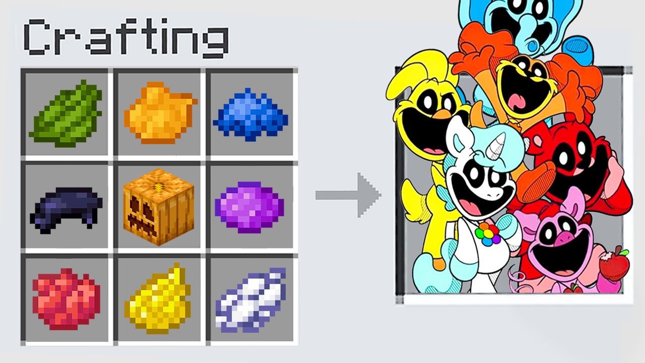 CRAFTE NIEMALS die SMILING CRITTERS! 😲 (Minecraft)
