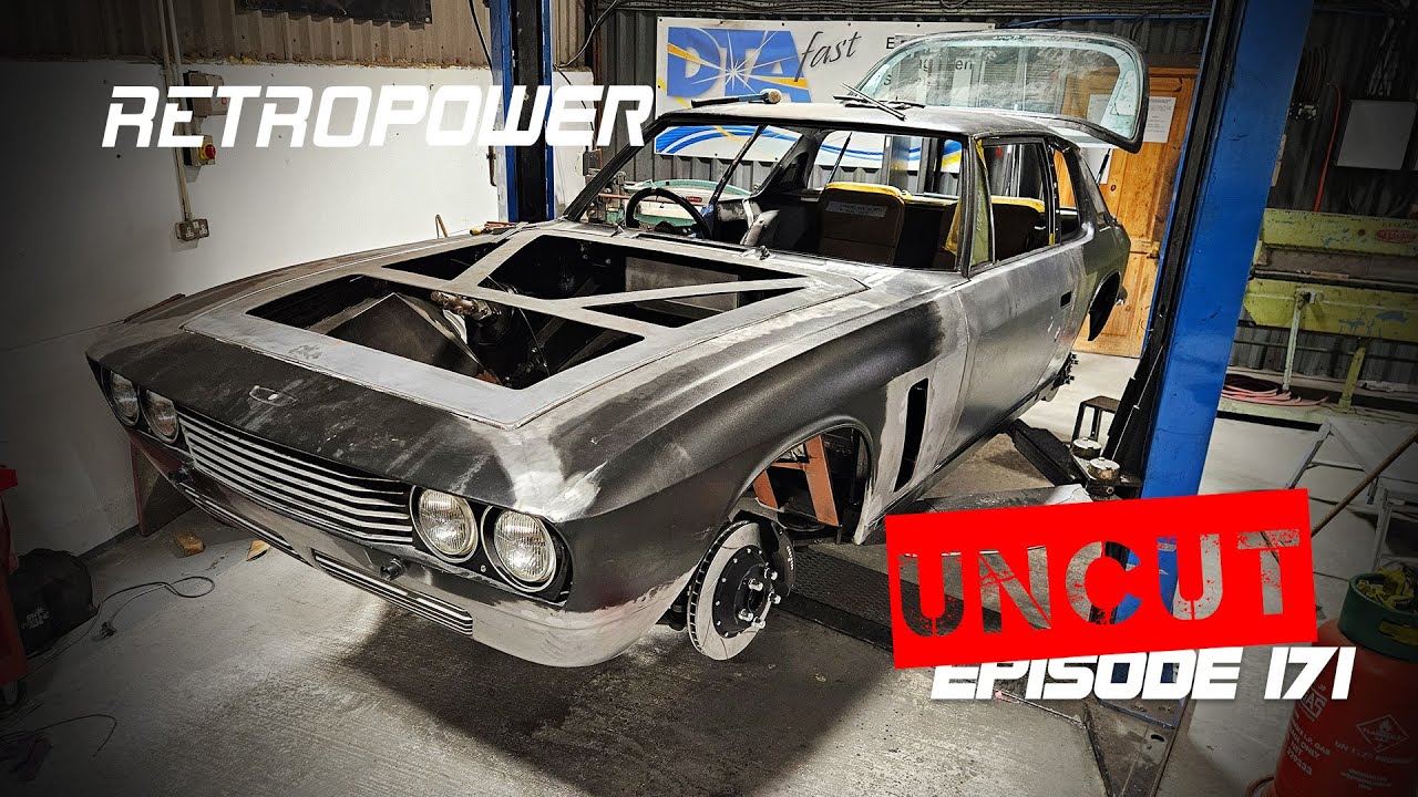 HEMI Jensen Interceptor Restomod Metalwork Progressing!