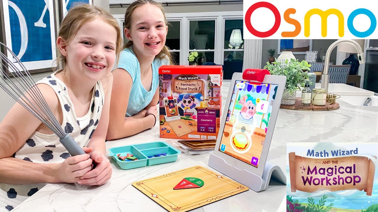 Playing Osmo Math Wizard Educational Games !!!