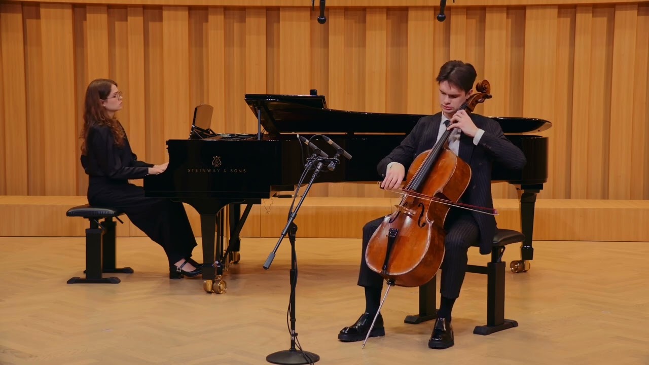 GUSEV - Sonata for Cello and Piano : 2 and 3 movements | IASHIN - BATINA