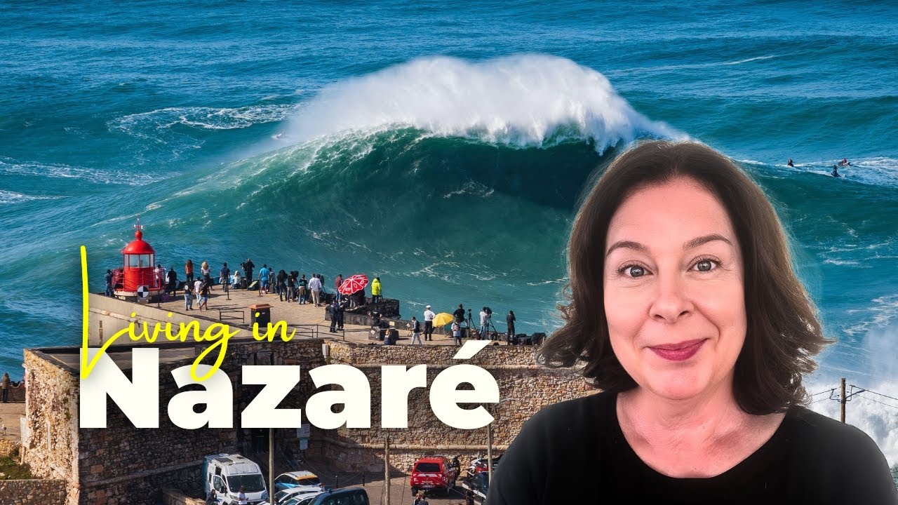 Nazare Portugal Walking Tour | Calm Beach Day & Property Prices