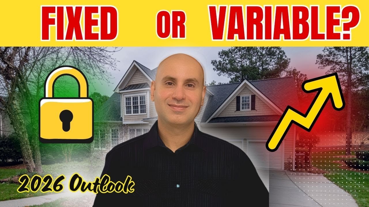 🚨 Fixed vs Variable in 2026: The Mortgage Choice Many Canadians Will Regret
