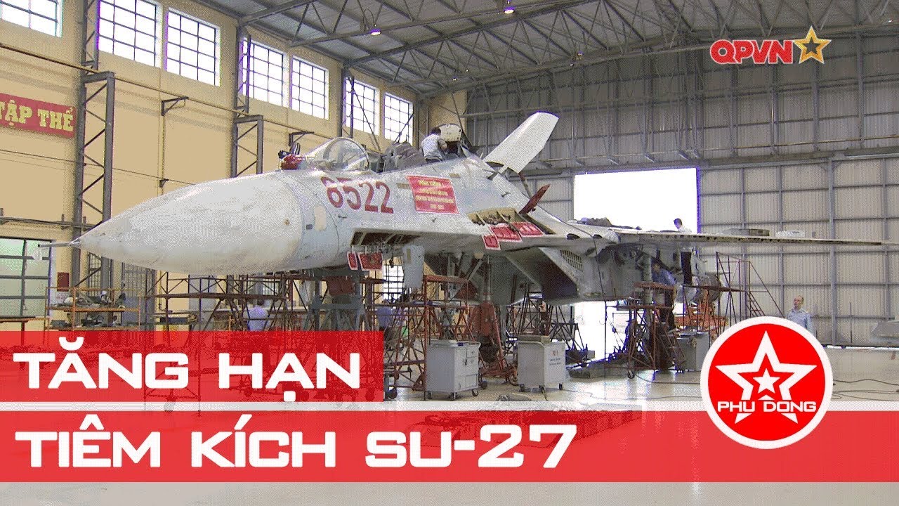 Không quân Việt Nam tự sửa chữa, tăng hạn tiêm kích Su-27 | Kỷ lục quân sự