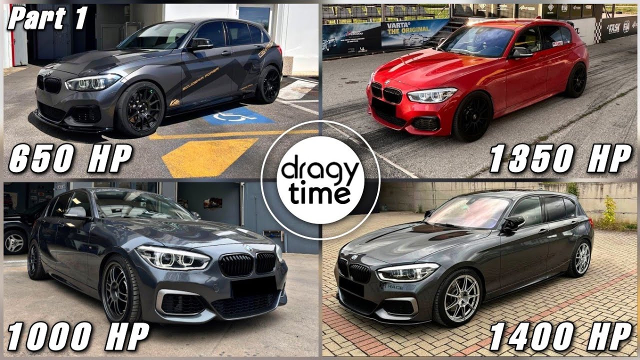 The fastest BMW B58 Builds in the World | Extreme fast acceleration 100-200 Km/h & 60-130 mph
