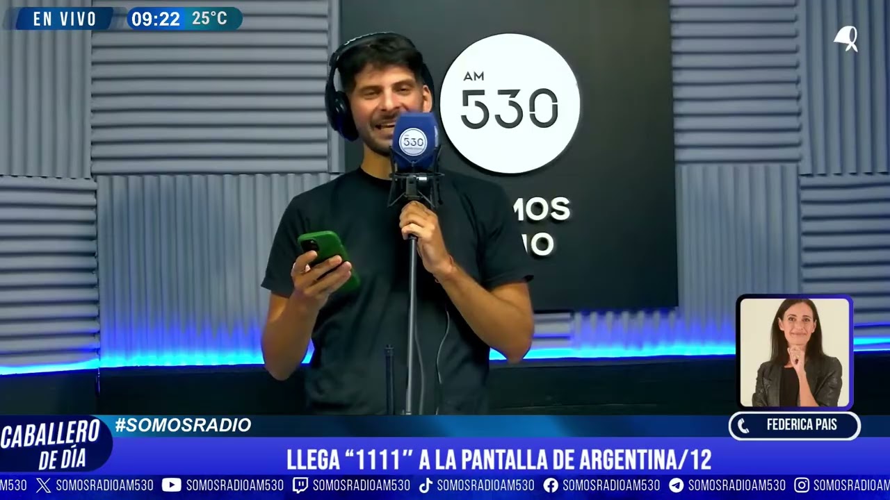 FEDERICA PAIS | LLEGA “1111″ A LA PANTALLA DE ARGENTINA/12 | CABALLERO DE DÍA