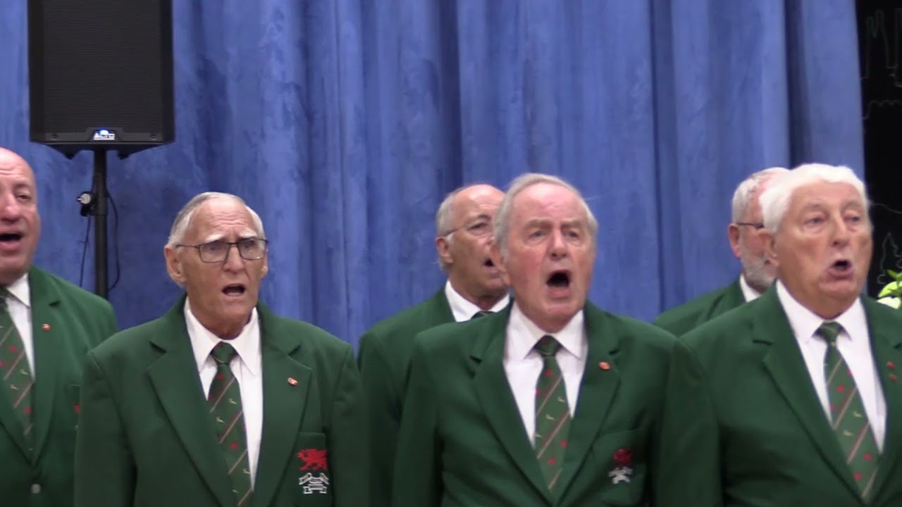 The Welsh Male Voice Choir at Jo de Bruine's Memorial Service