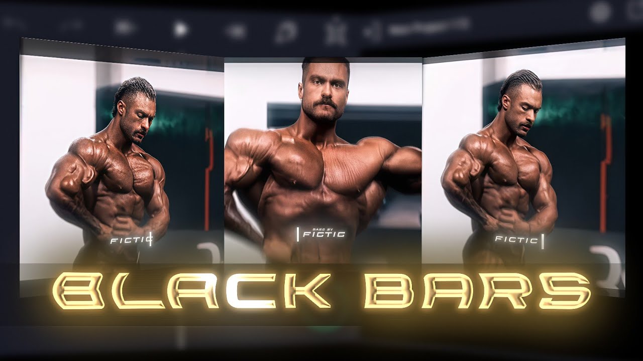 Smooth Black Bars Effect Tutorial | Alight Motion