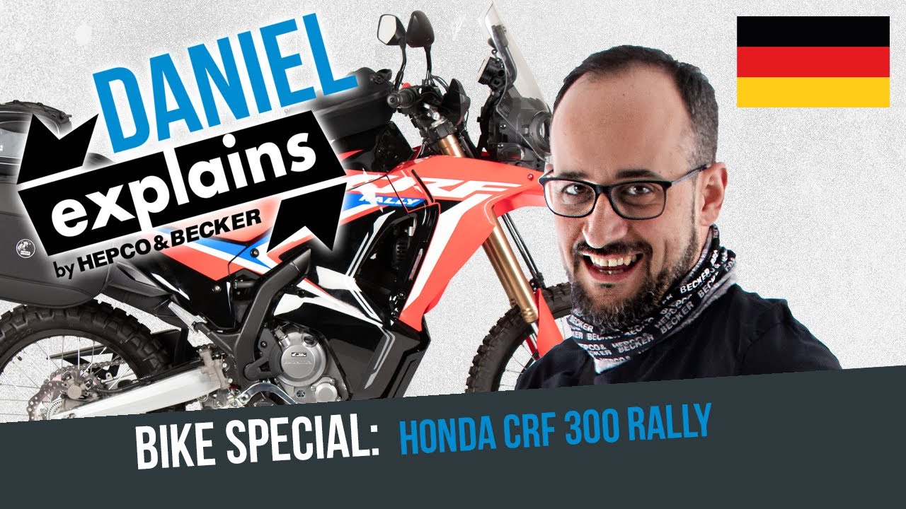 Daniel Explains: Bike Special HONDA CRF 300 Rally (2021-)