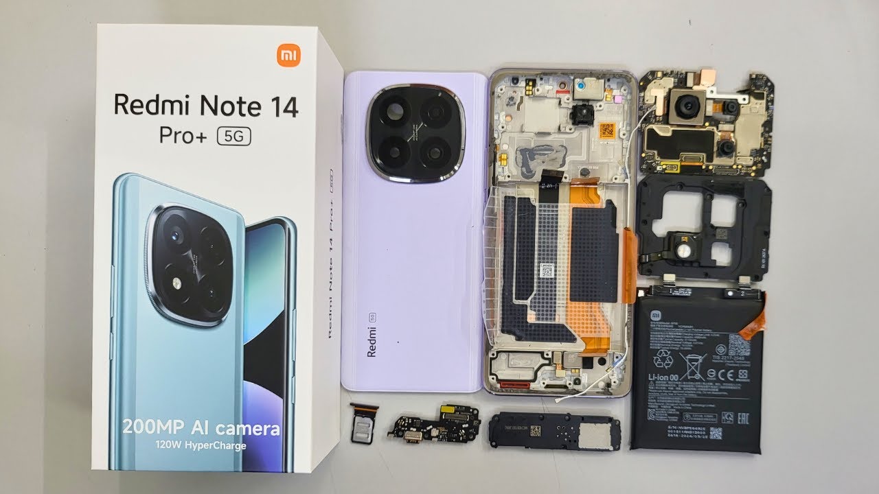 REDMI NOTE 14 PRO PLUS 5G TEARDOWN & DISASSEMBLY !!!