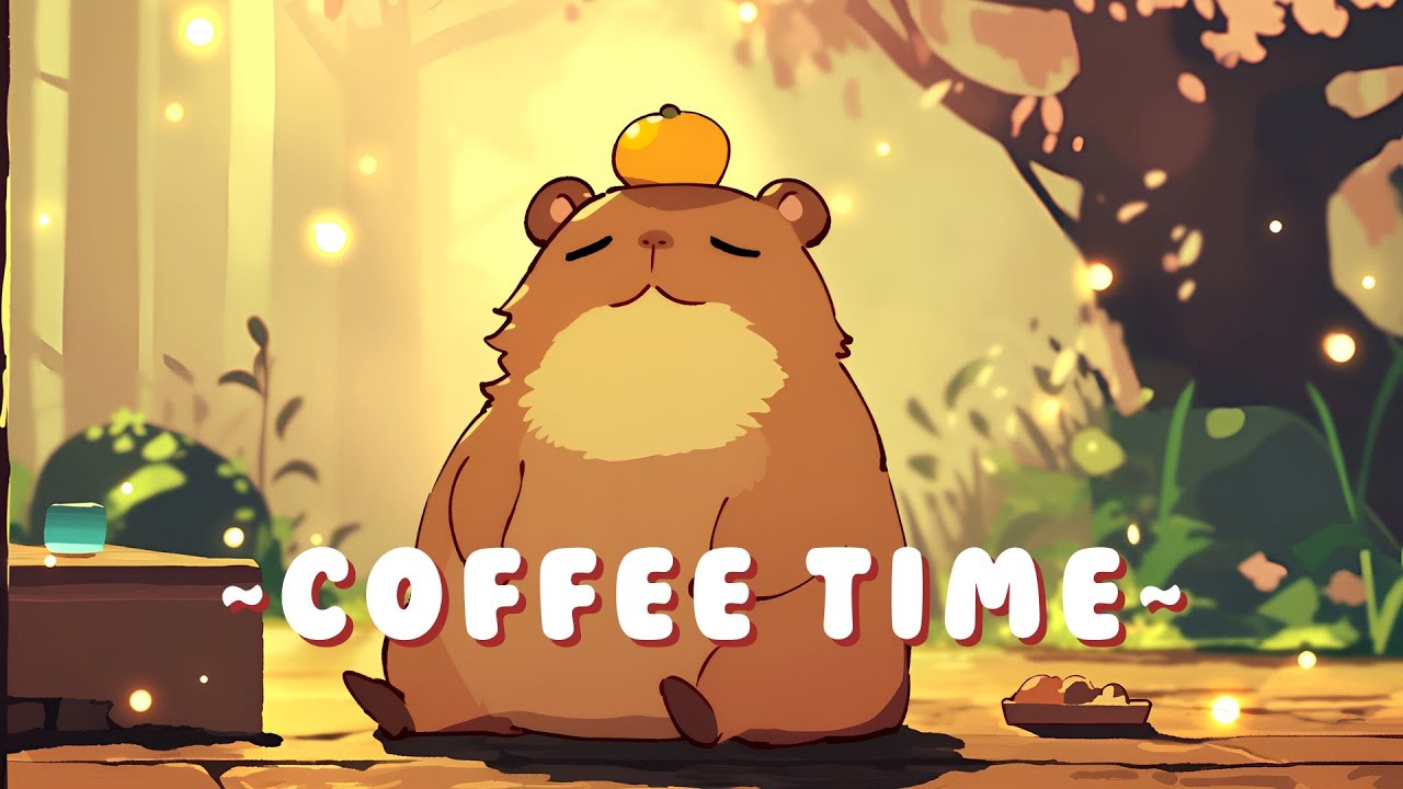 Capybara Study Beats - Relaxing Beats to Study/Sleep/Chill ~ Chill Session ~ 🦫 ✨ 🌙