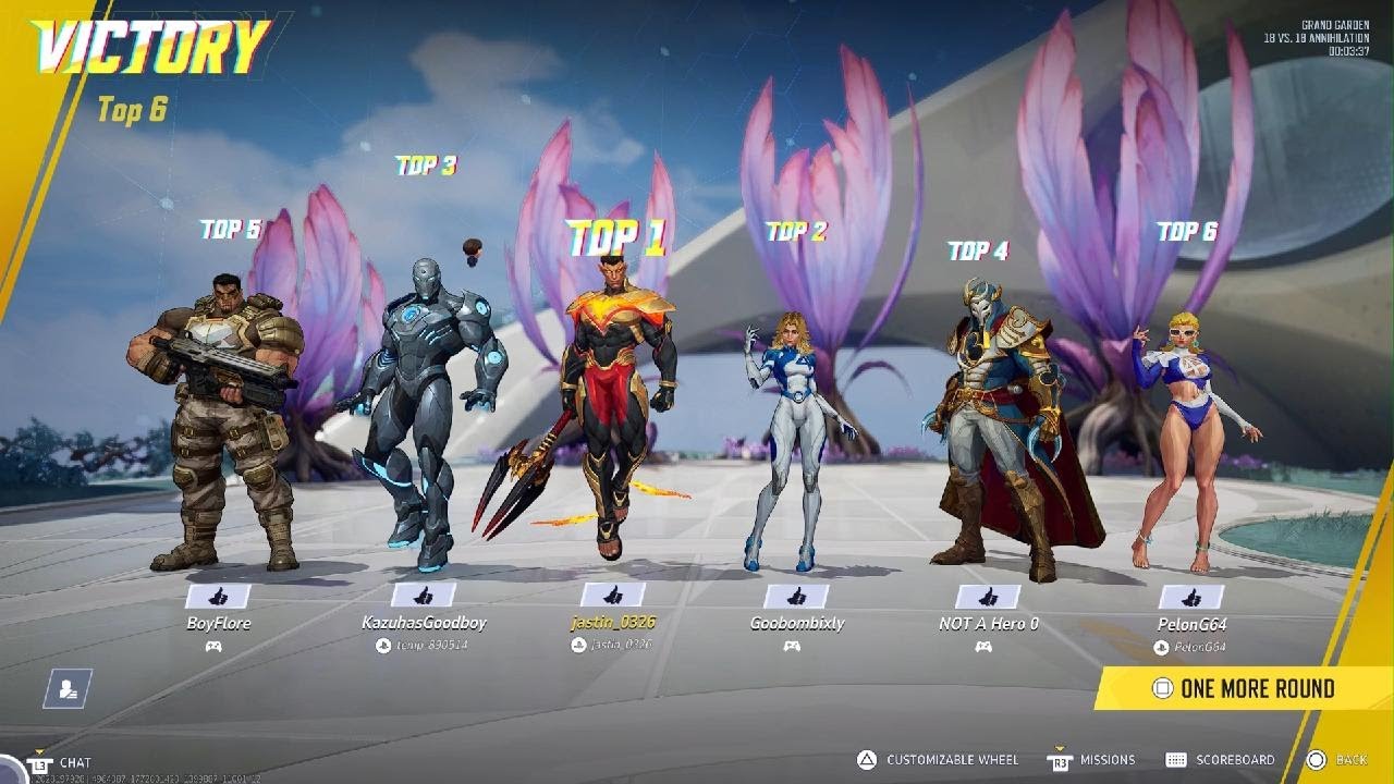 Marvel Rivals Phoenix King,Camo,Superior Iron Man,King of Clubs, and Azure Shade Team Up