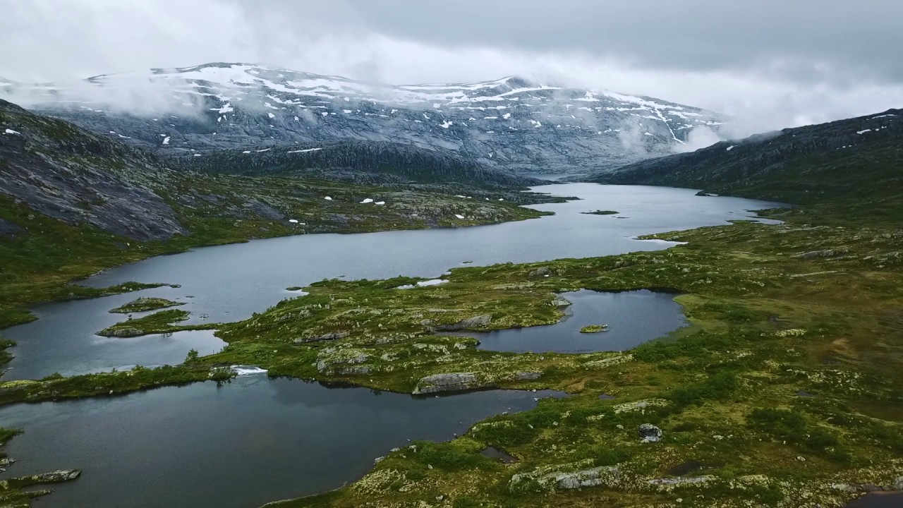 DJI Mavic in Norway - Hiking from Eidfjord to Kinsarvik