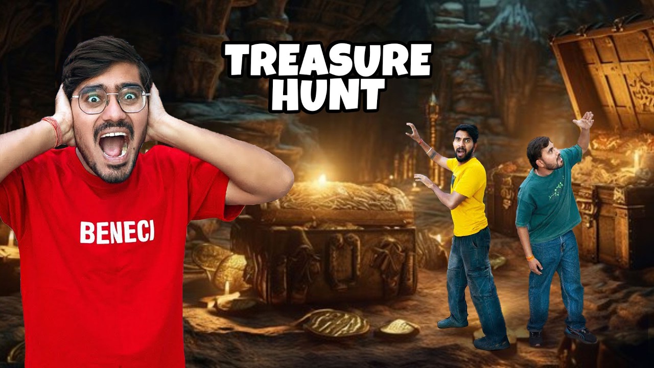 Treasure Hunt Challenge in 5 Places🔥  सच में ख़ज़ाना मिल गया