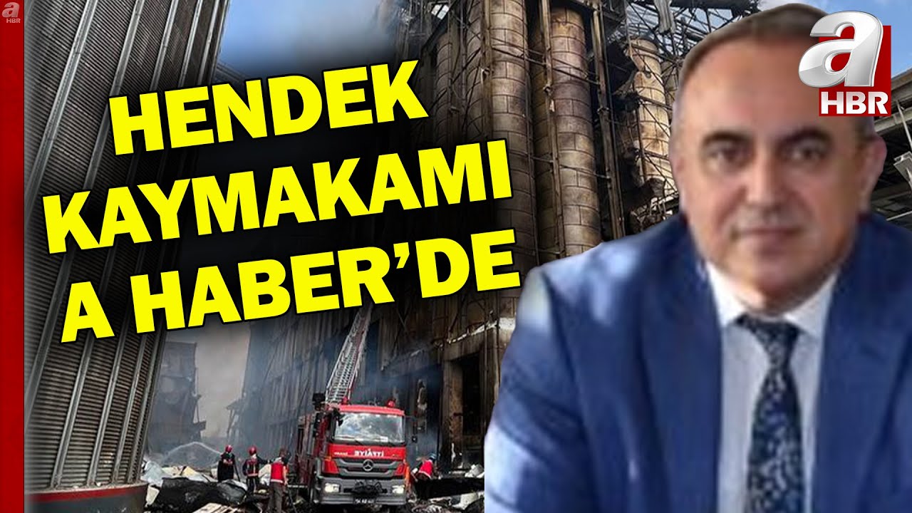 Sakarya'da Fabrikada Patlama! Hendek Kaymakamı Halil İbrahim Acır Çalışmalar Hakkında Bilgi Verdi