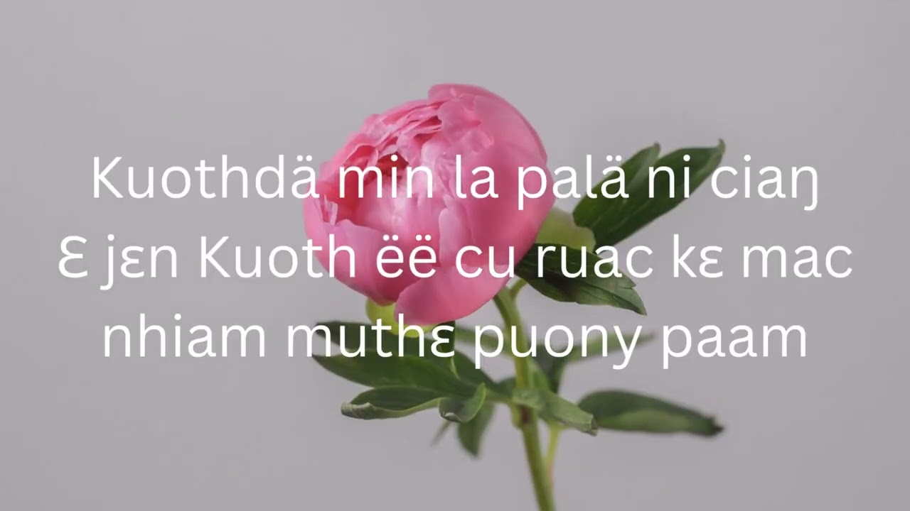 NyaChade Lam Juol Ft  JangKuoth Nyak__Kuothde min la cuale,