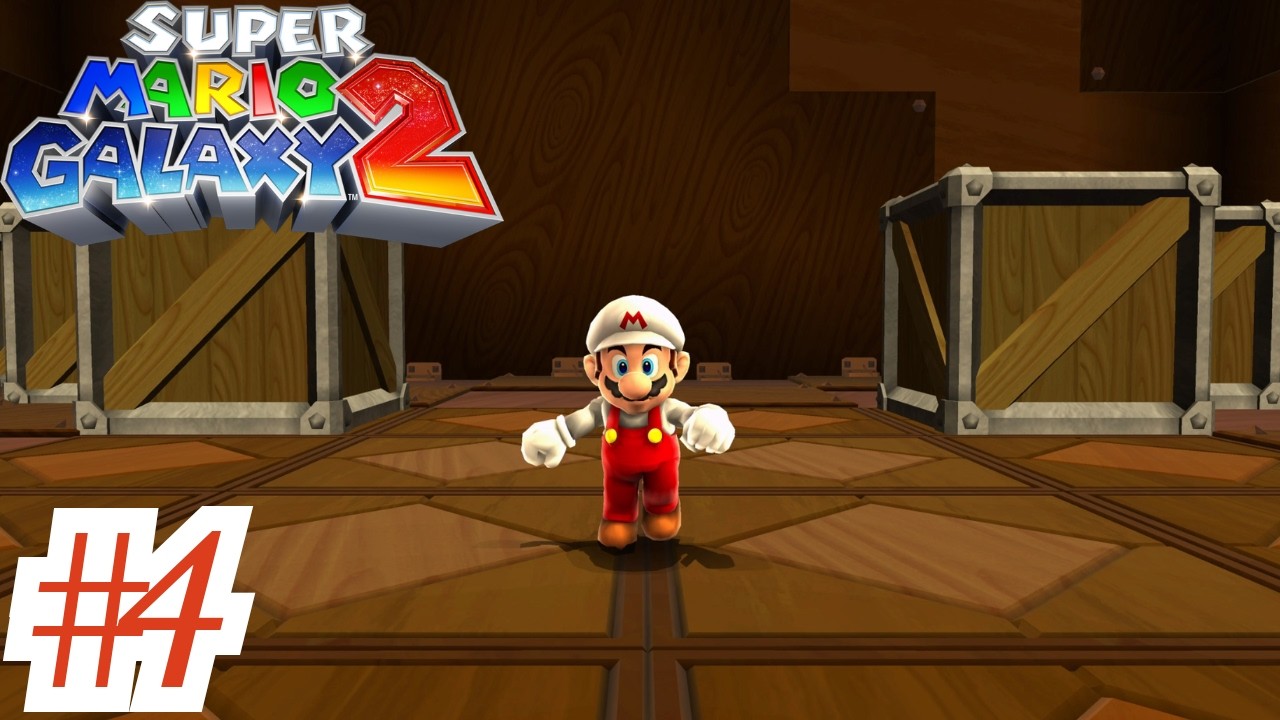 Super Mario Galaxy 2: Part 4 - Up Down Fire Around