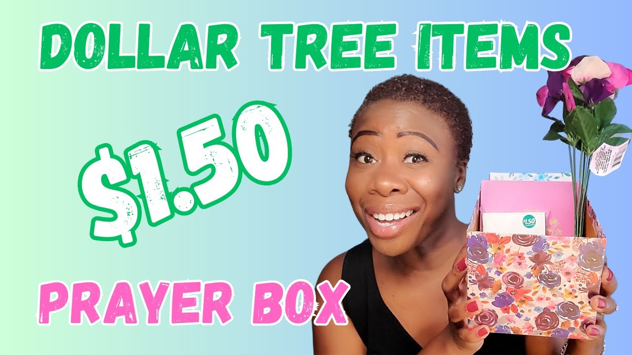 Make a Prayer Box From Dollar Tree Items! Spiritual DIY Tutorial