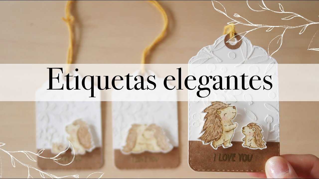 Tags Mixed Media sencillos (Caja Confetti) Laura Inguz