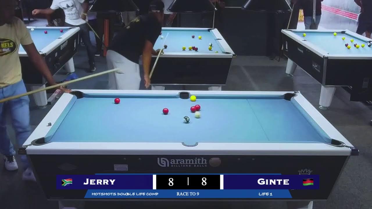 Hotshots Doubles Life Comp | Jerry vs Ginte