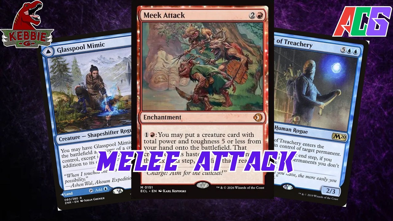 Meek Attack | Magic the Gathering Arena | Lorwyn Eclipsed | Pioneer Gameplay