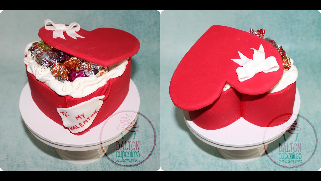 Valentine's Chocolate Box Cake