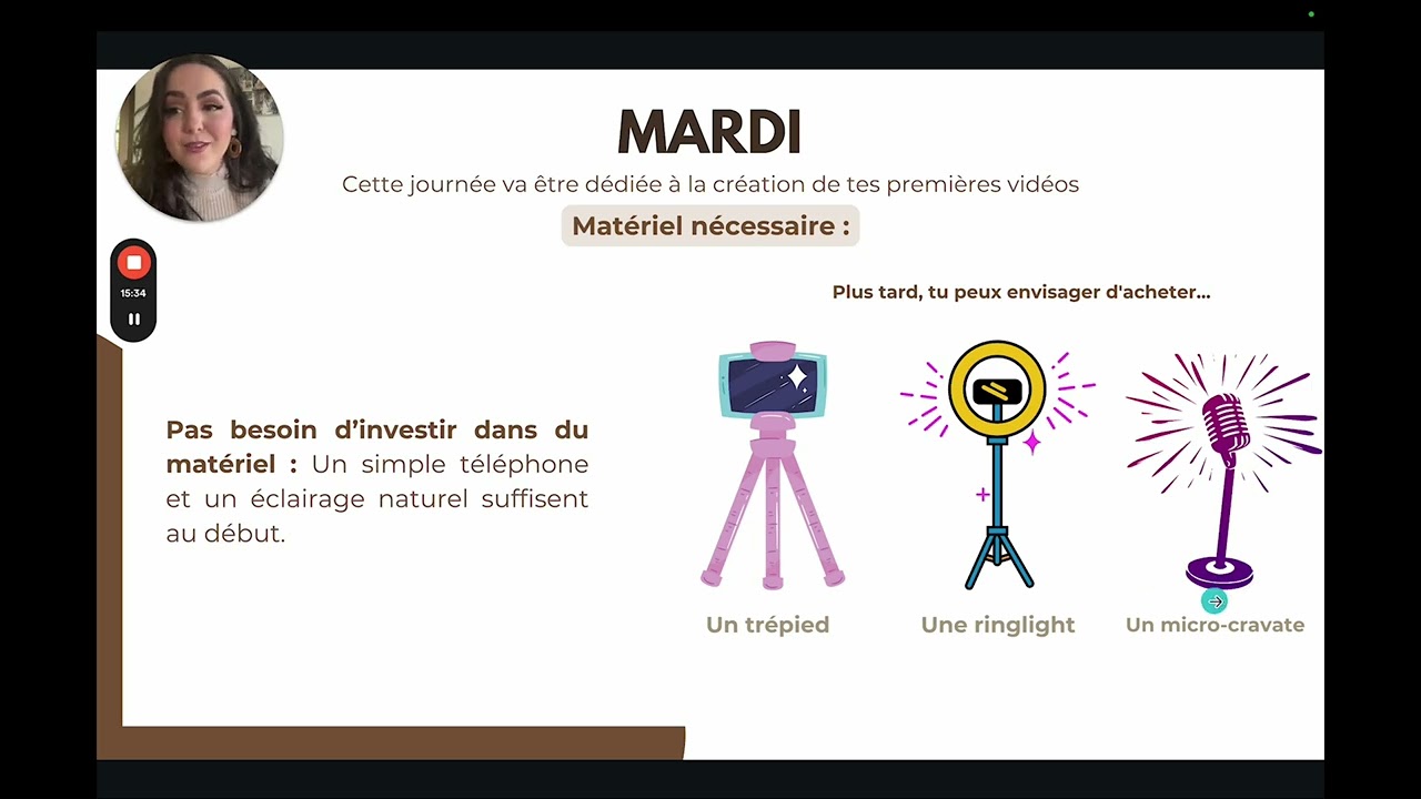 Masterclass gratuite : Deviens créatrice UGC en 3 semaines