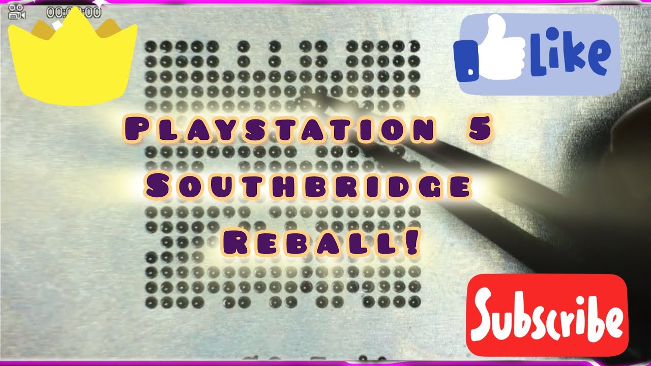 PLAYSTATION 5  REPAIR - SOUTHBRIDGE CXD90069GG REBALL - LEARN HOW - KING OF HDMi