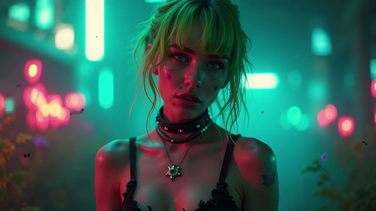 Brenn für dich 💚DE – Deutscher Dark Pop Hit voller Neon Spannung, Verlangen & weiblicher Energie