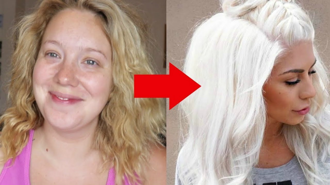 From Yellow to WHITE HAIR in under 10mins! No Bleach, No Damage!