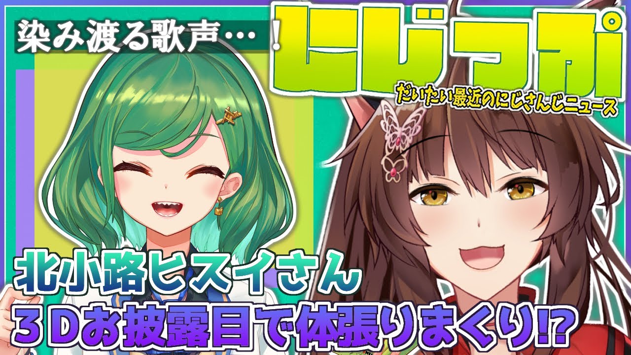【#にZIP】身体テストにスイカ割り!?ひすぴ３Dお披露目直撃インタビュー 12/14 ゲスト：北小路ヒスイさん【にじさんじフミ/北小路ヒスイ】
