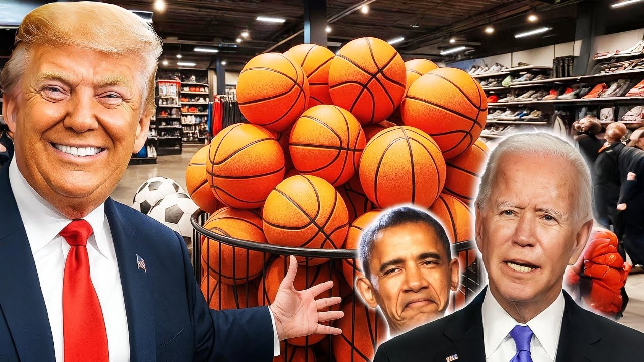 US Presidents Open a Sports Market | Presidents Play Mall Simulator 4