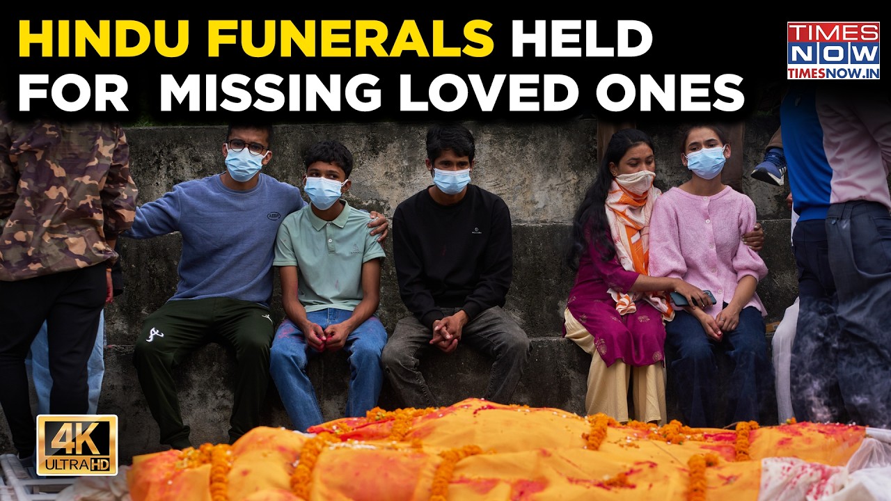 NEPAL Flood Horror: Families In Kathmandu Conduct Funeral Rituals | WATCH Heartbreaking Scenes