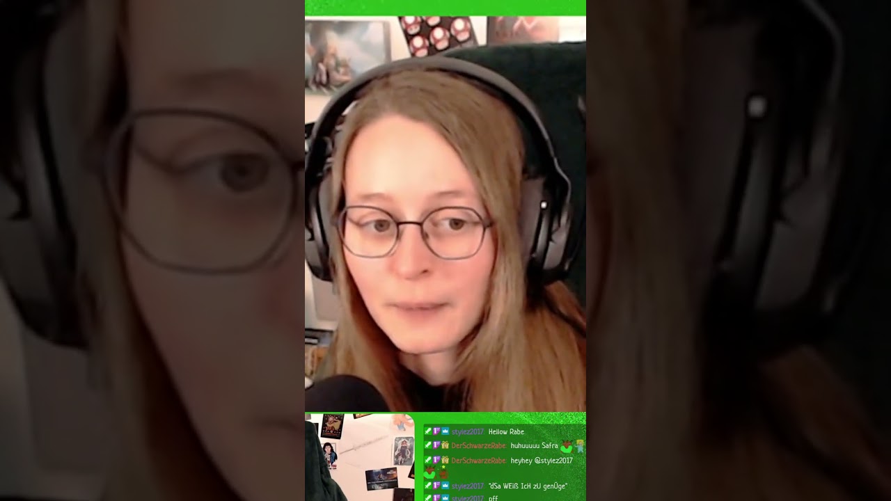 &Auml;hm ...ja | #mssafra auf #Twitch