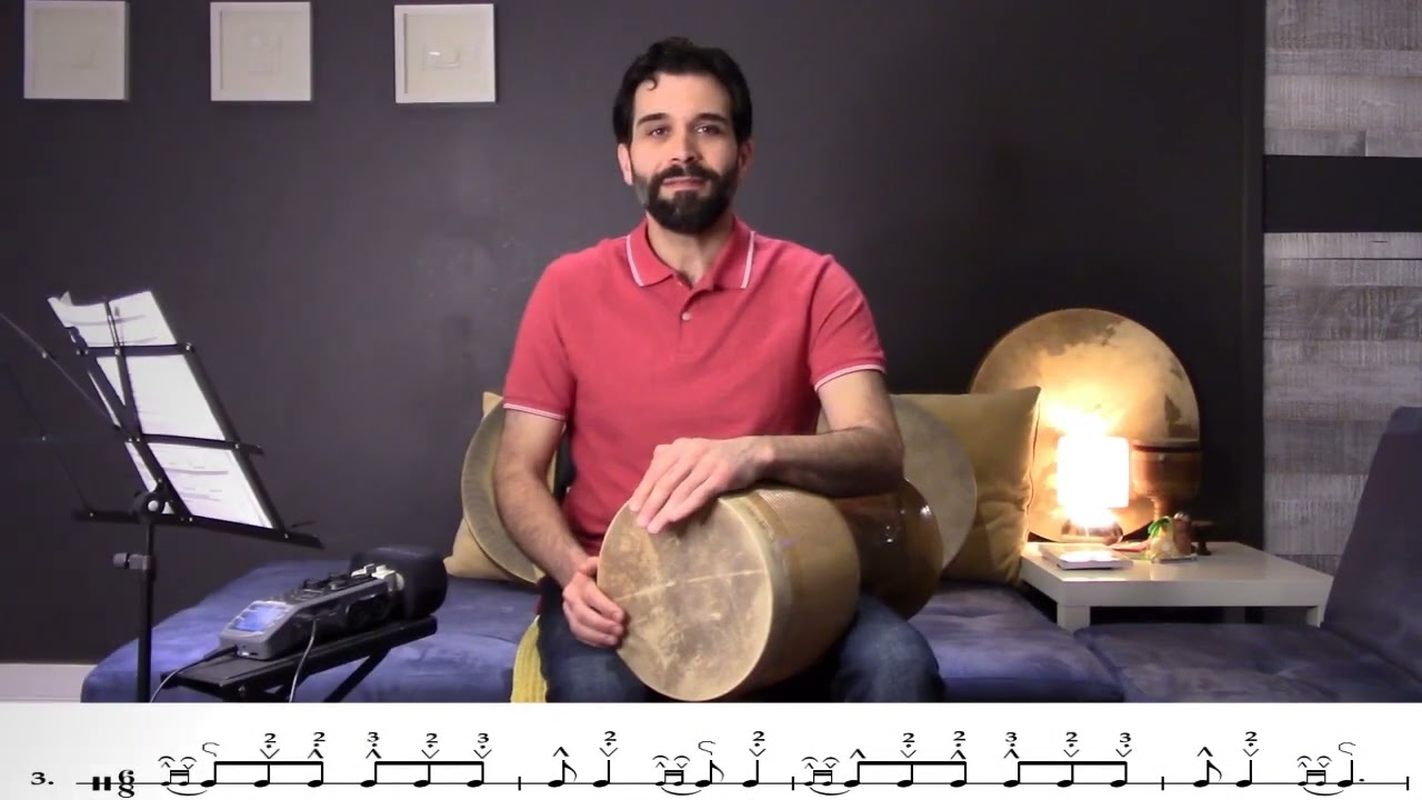 Lessons for Tonbak, Chapter 1, Section 6/8, Lessons 1 to 6, Bamdad Fotouhi