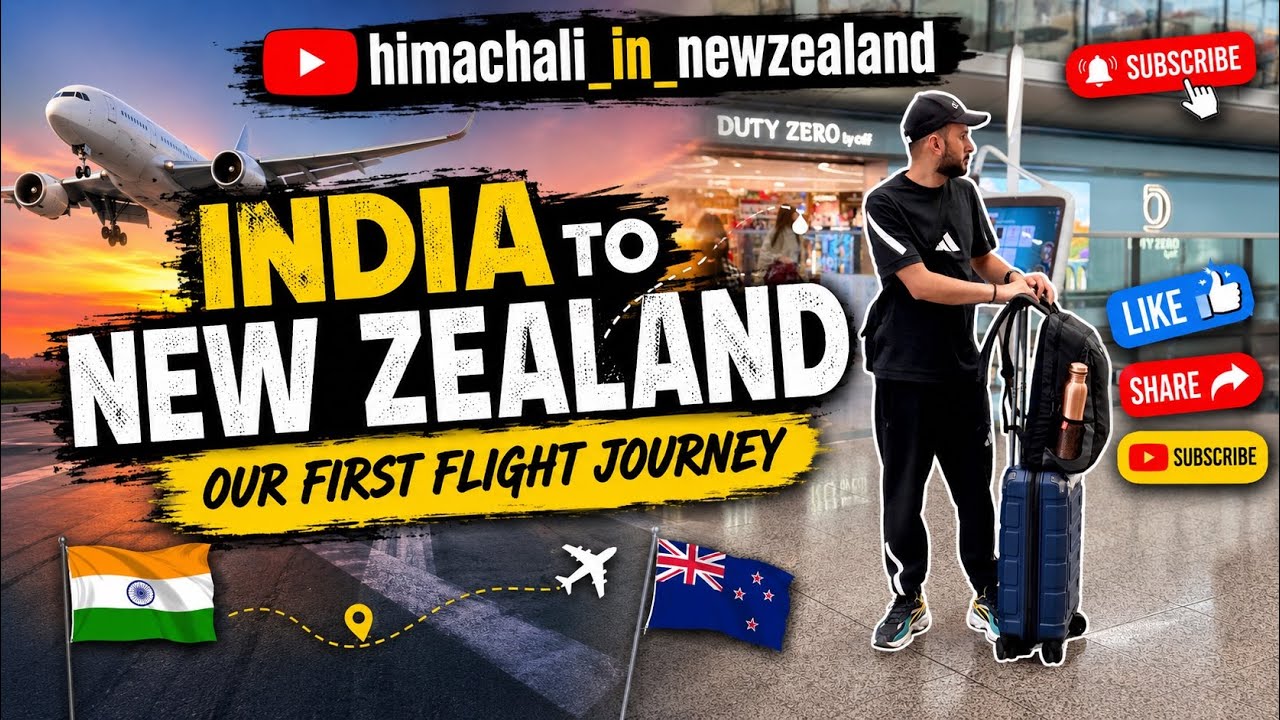 | India to Newzealand | Life ki pehli ✈️ | International students |