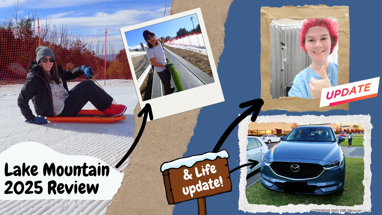 Tobogganing at Lake Mountain | 2025 Review | House & Life Update