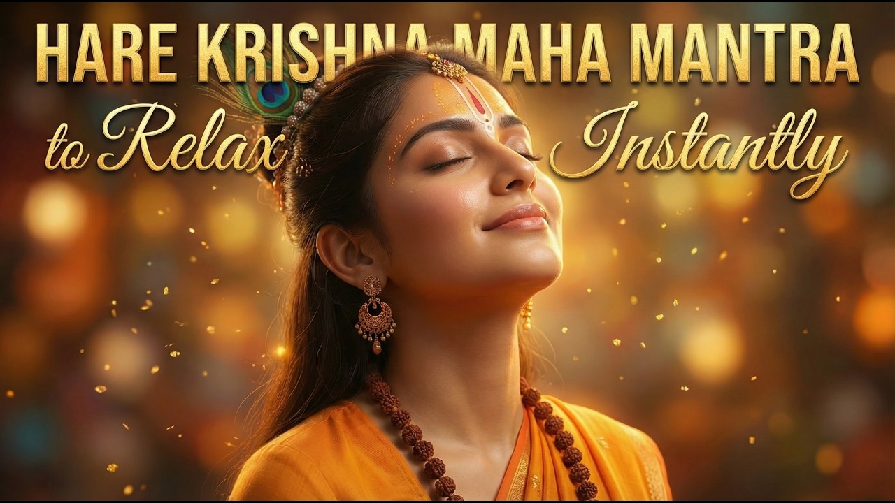 Maha Mantra Slowed Reverb | Hare Krishna for Deep Sleep, Calm & Meditation