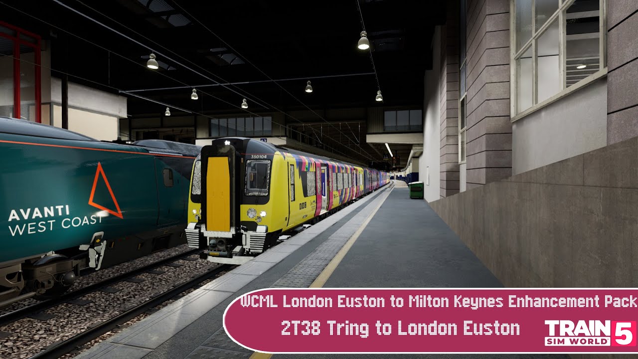 Train Sim World  - WCML London Euston to MK Enhancement Pack - 2T38 Tring to London Euston