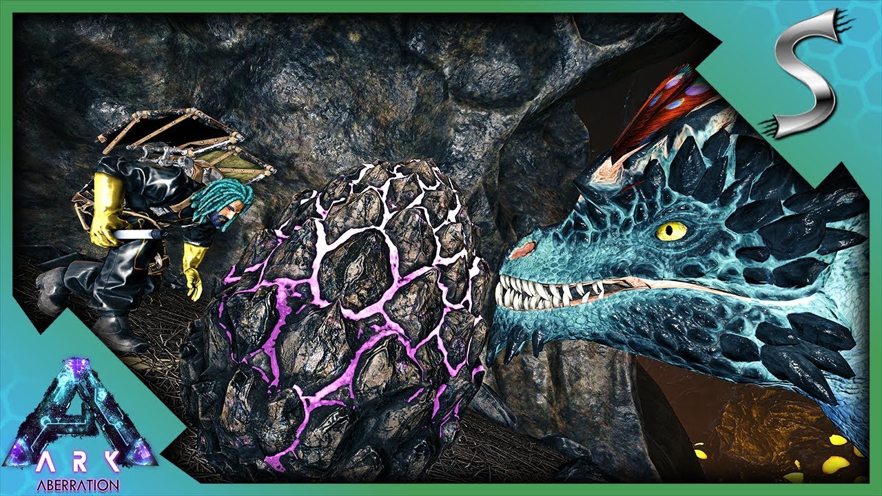 STEALING ROCK DRAKE EGGS! THEY SURROUNDED AND TRAPPED ME! - Ark: Aberration [DLC Gameplay E20]