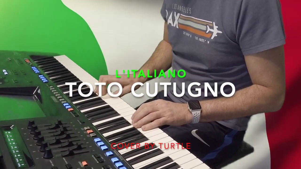L'Italiano - Toto Cutugno - Yamaha Genos - Cover Turtle
