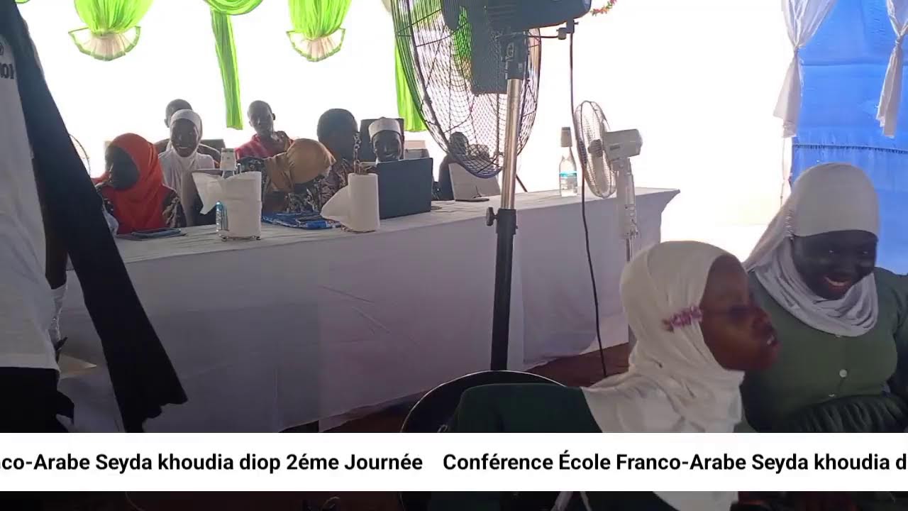 conference Ecole Franco Arabe seyda khoudia diop Deuxième Journée