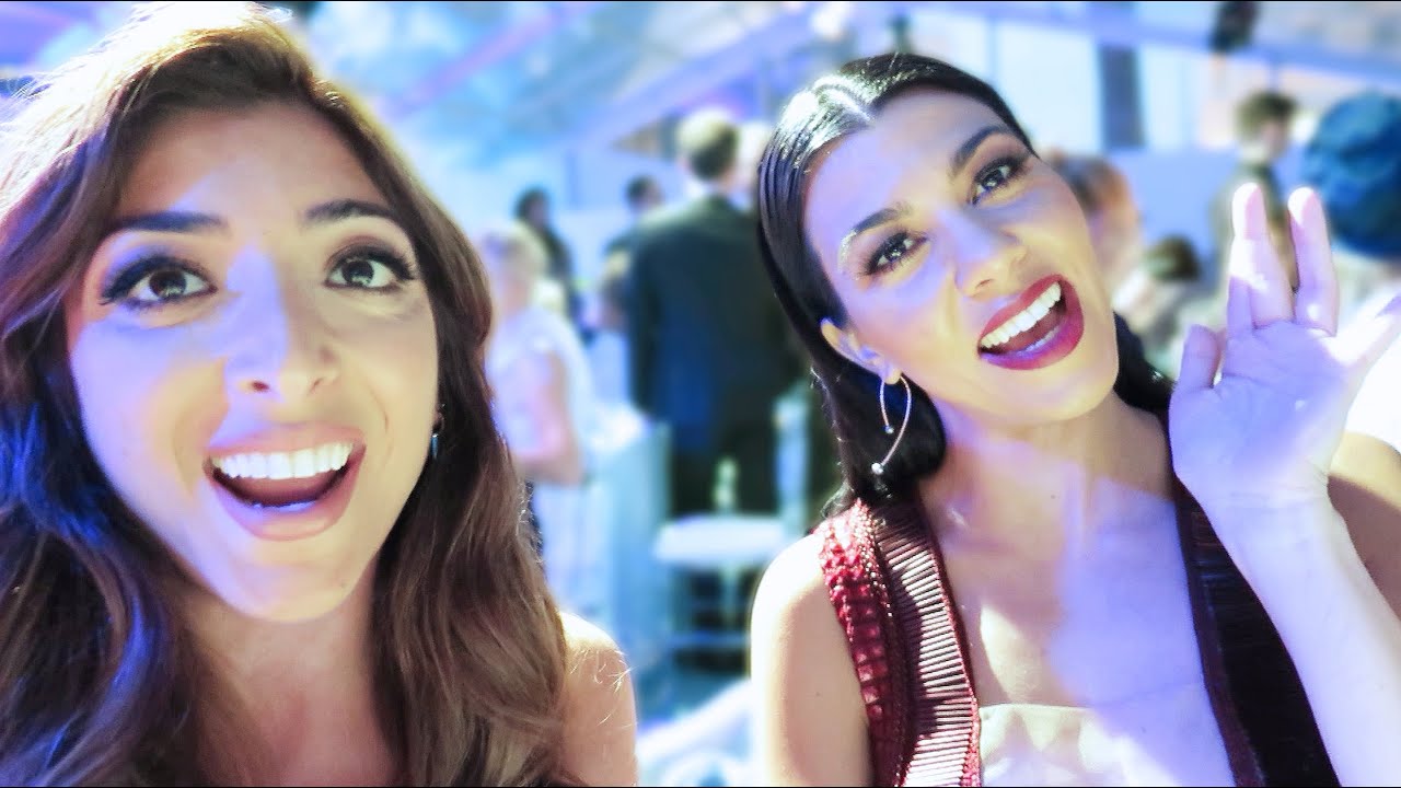 A Glamorous Evening & Partying with KOURTNEY KARDASHIAN! | Amelia Liana Vlune