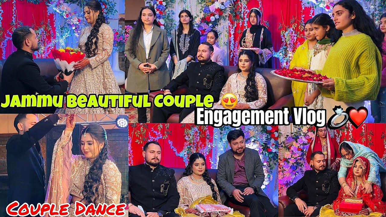Jammu Beautiful Couple ❤️ | Engagement Vlog 💍 #engagement #vlogs #couplegoals #jammu #love