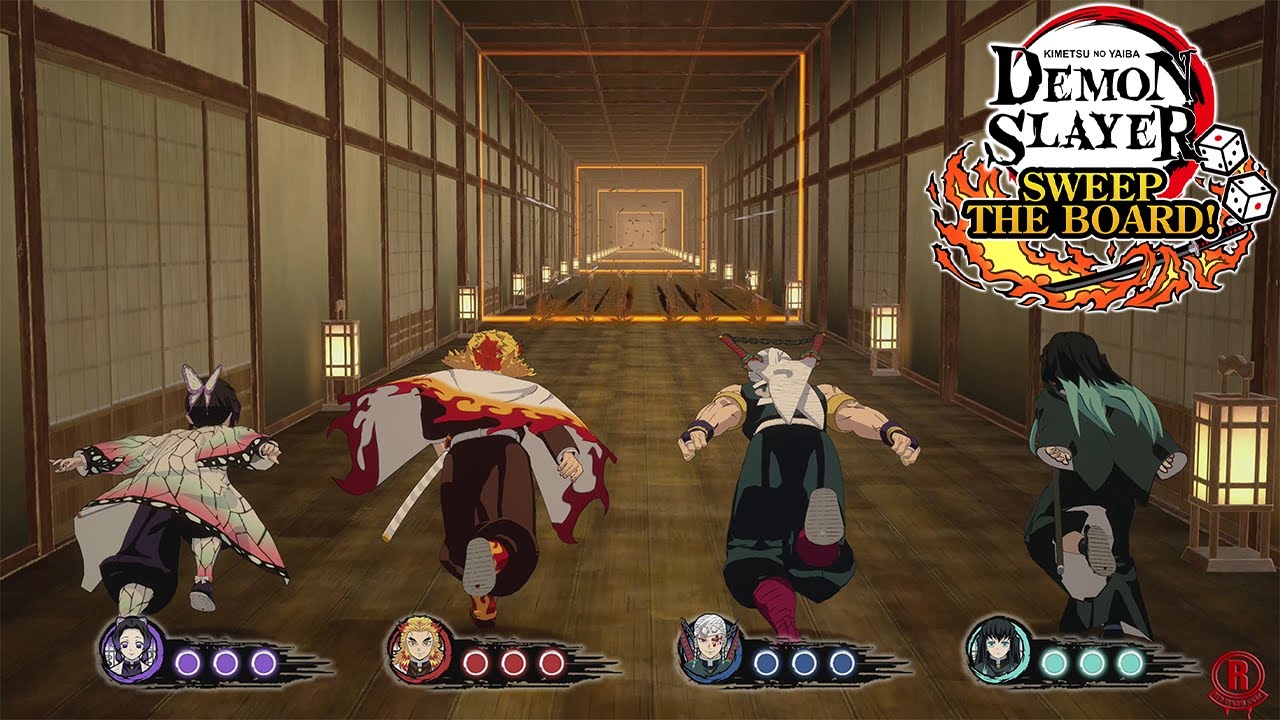 Demon Slayer: Kimetsu no Yaiba – Sweep the Board - All Minigames & Boss Fights [4K 60FPS]