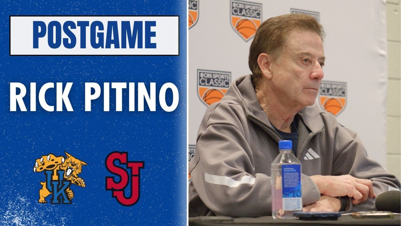 Rick Pitino on Loss to Kentucky, Mark Pope, & Not Having a PG